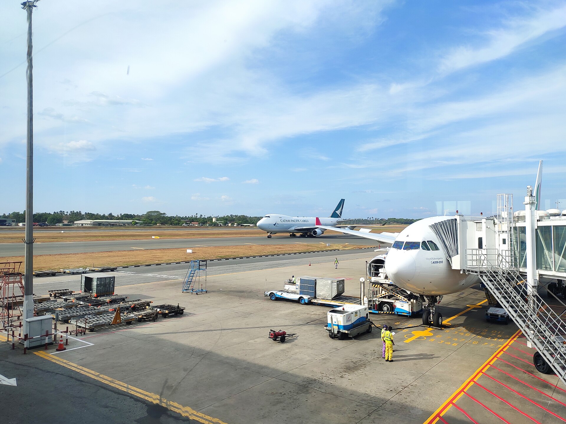 Runway at Bandaranaike International Airport