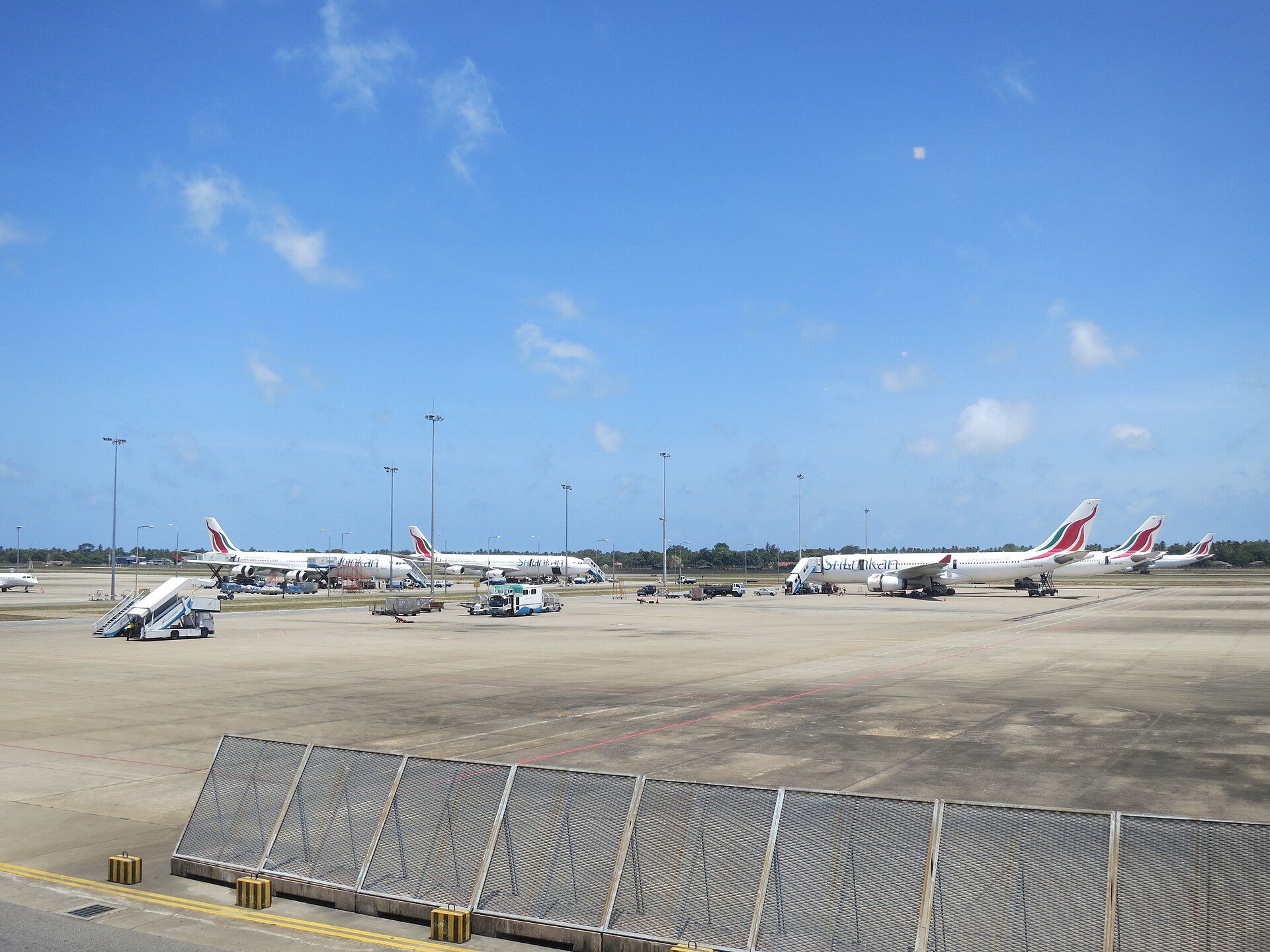 Colombo airport view