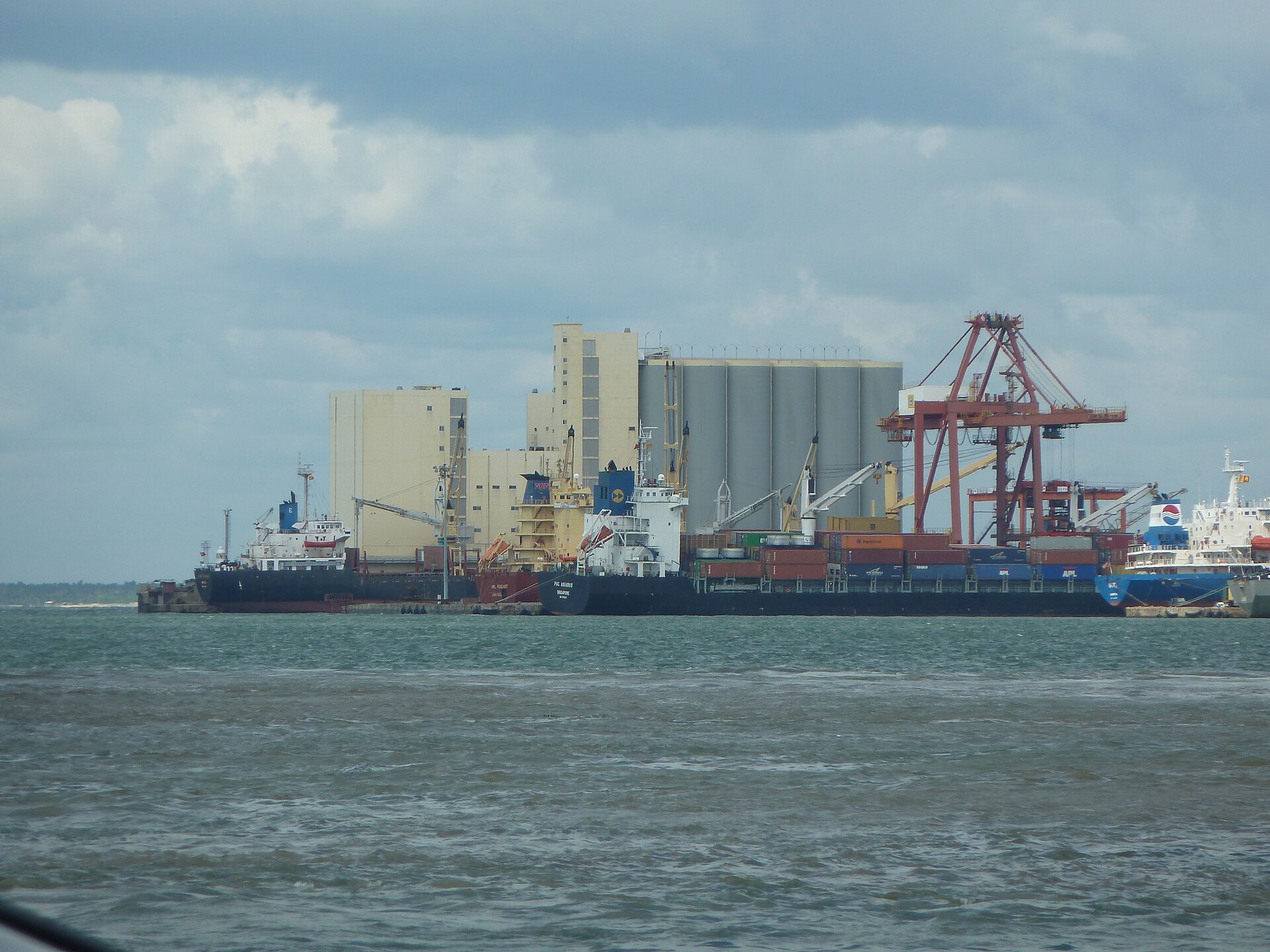 Colombo Harbour waterfront