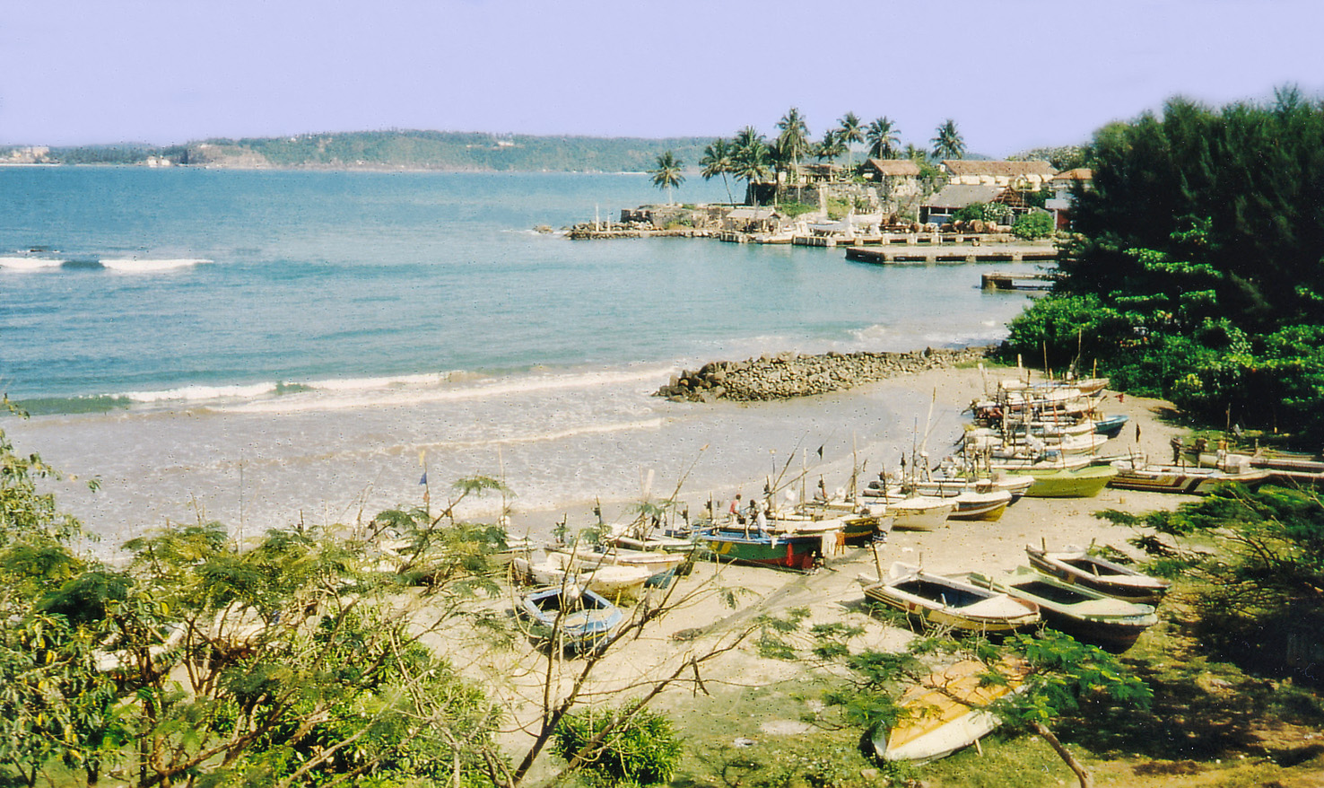 Old harbour of Galle